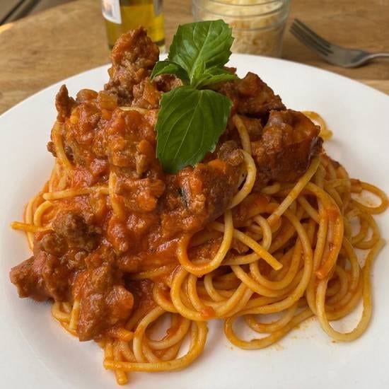 Spaghetti Bolognese.