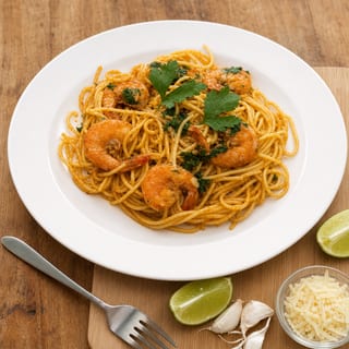 Spaghetti Shrimp Scampi