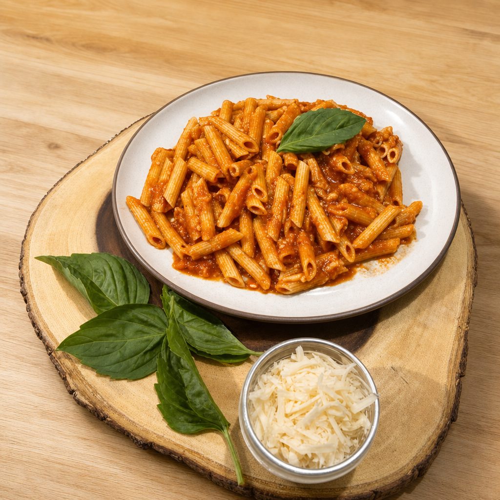 Penne Arrabbiata.