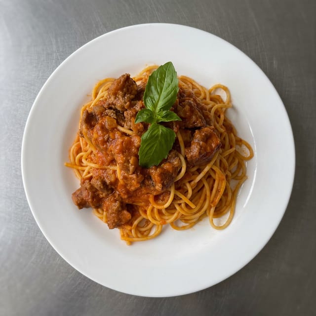 Spaghetti Bolognese.