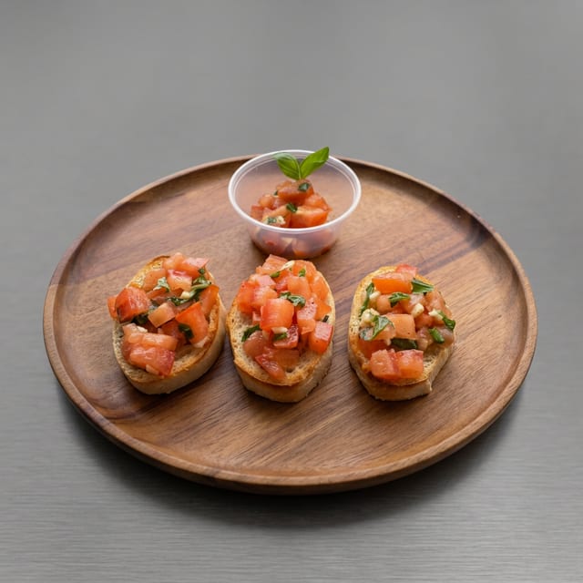 Bruschetta.